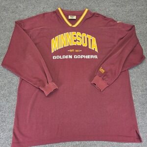 Vintage 90s Lee Sport Minnesota Golden Gophers Pullover Size XXL Big Ten